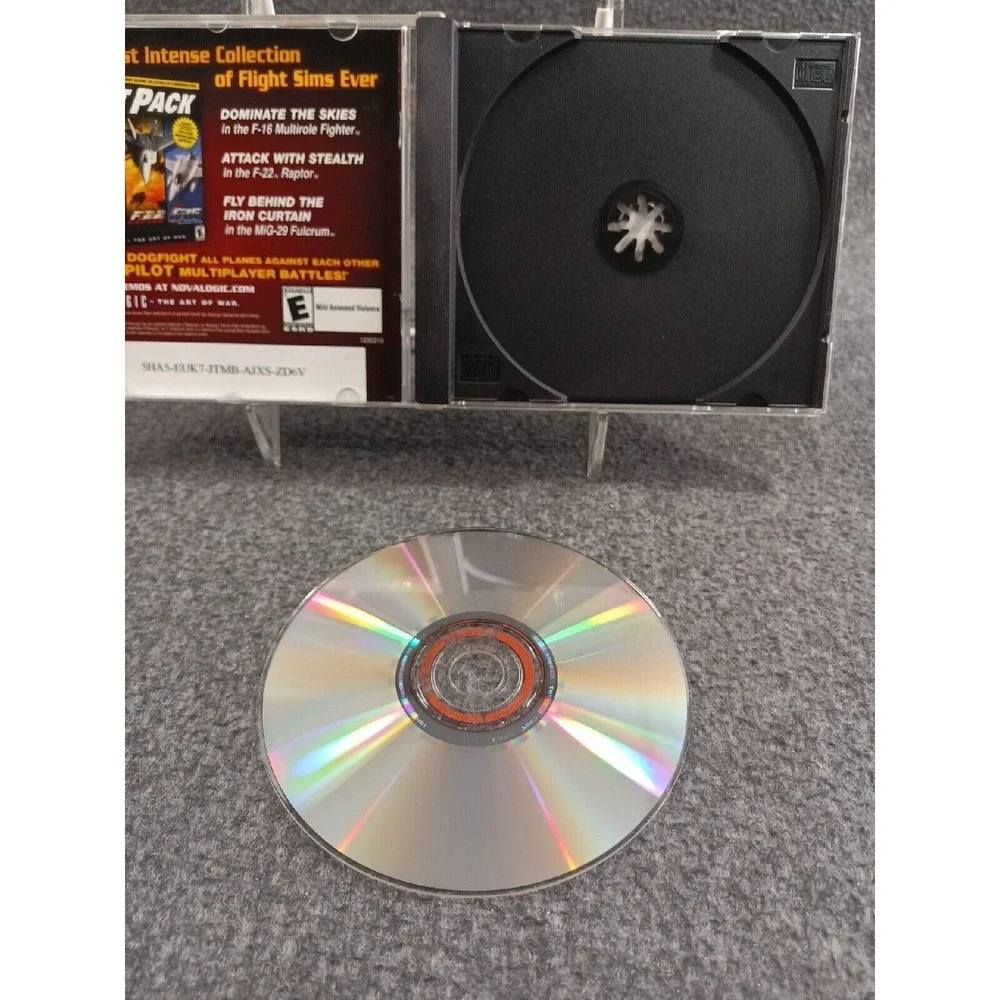 Lot Of 3 Star Command Revolution - F-22 Lightning - Mission Impossible PC CD-ROM